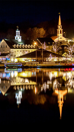 Meredith, New Hampshire In December